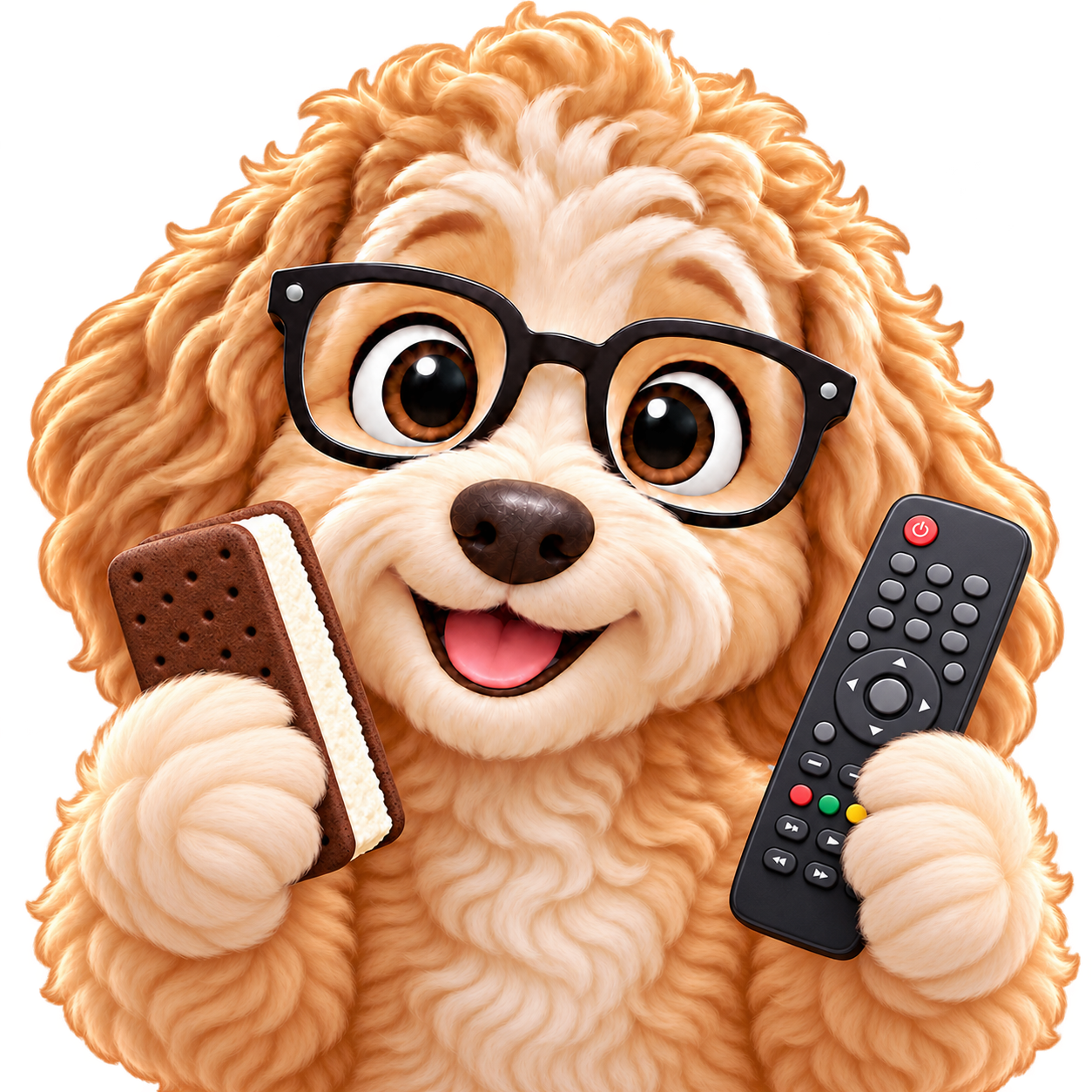 Dunkin Remote and Sandwich